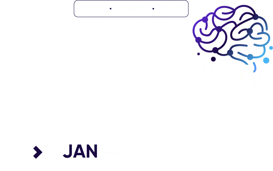 Um fundo branco com uma borda roxa e as palavras evento gratuito online