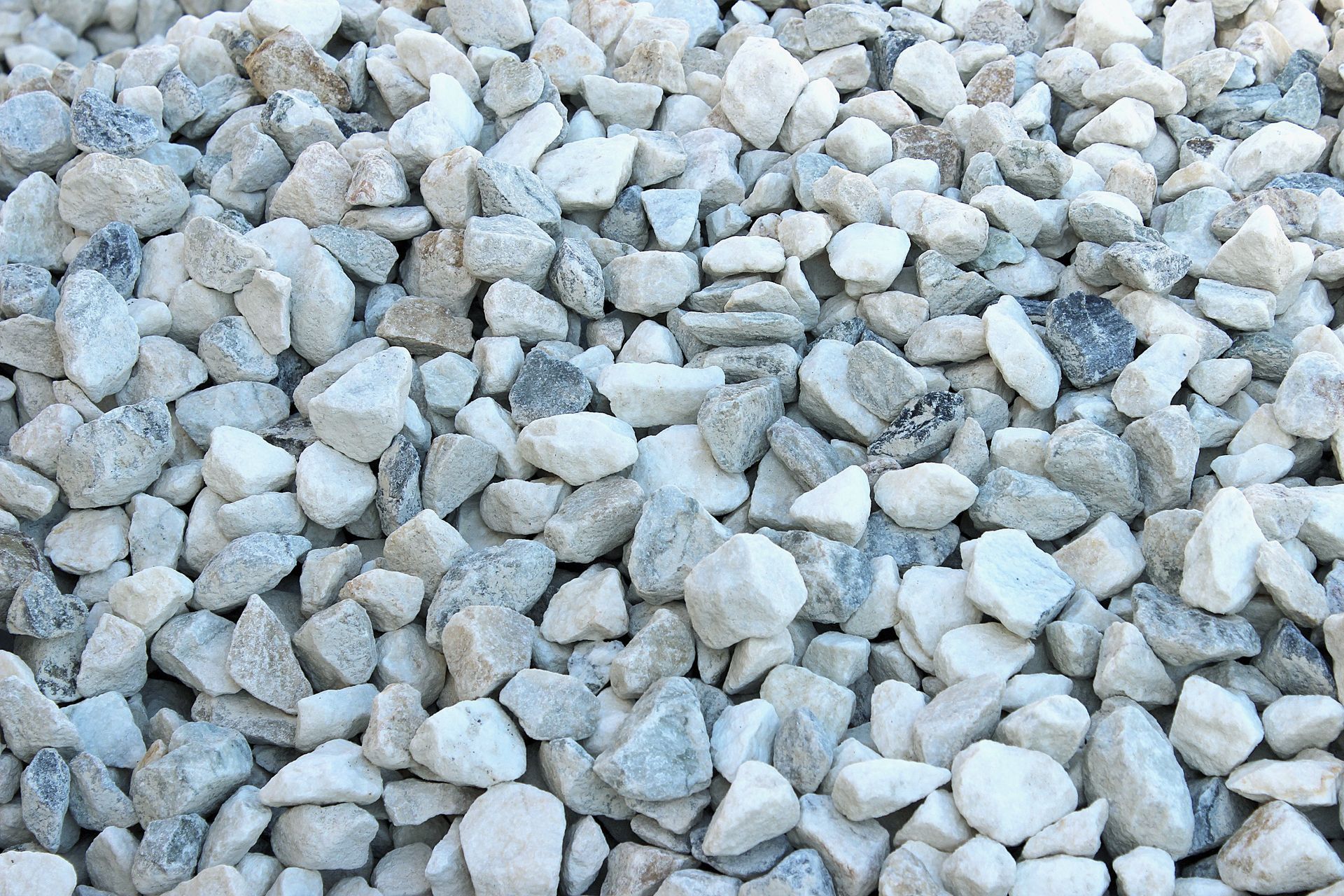 White Marble 20mm — Caloundra Landscape Supplies in Caloundra, QLD