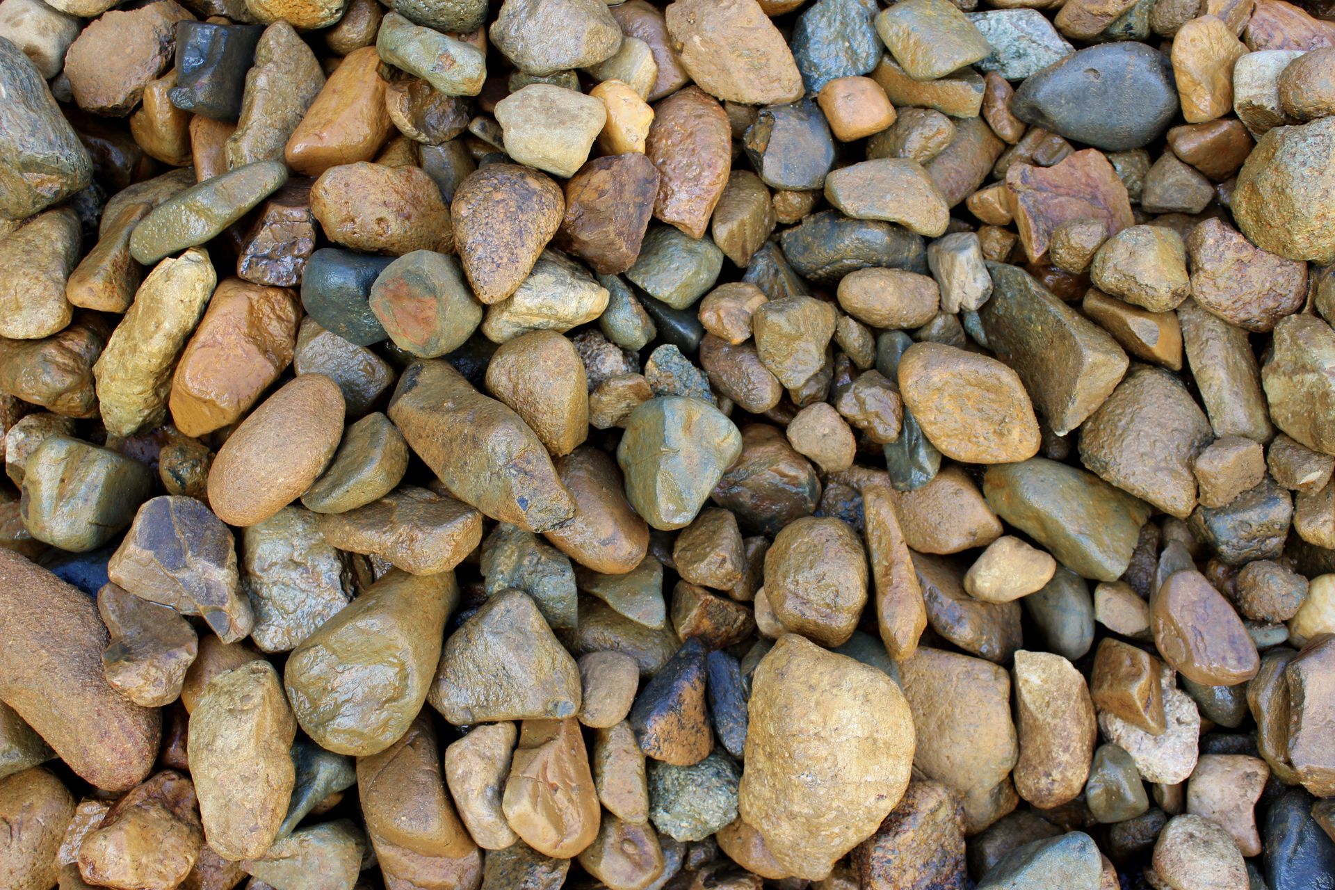 40-75mm River Rock — Caloundra Landscape Supplies in Caloundra, QLD