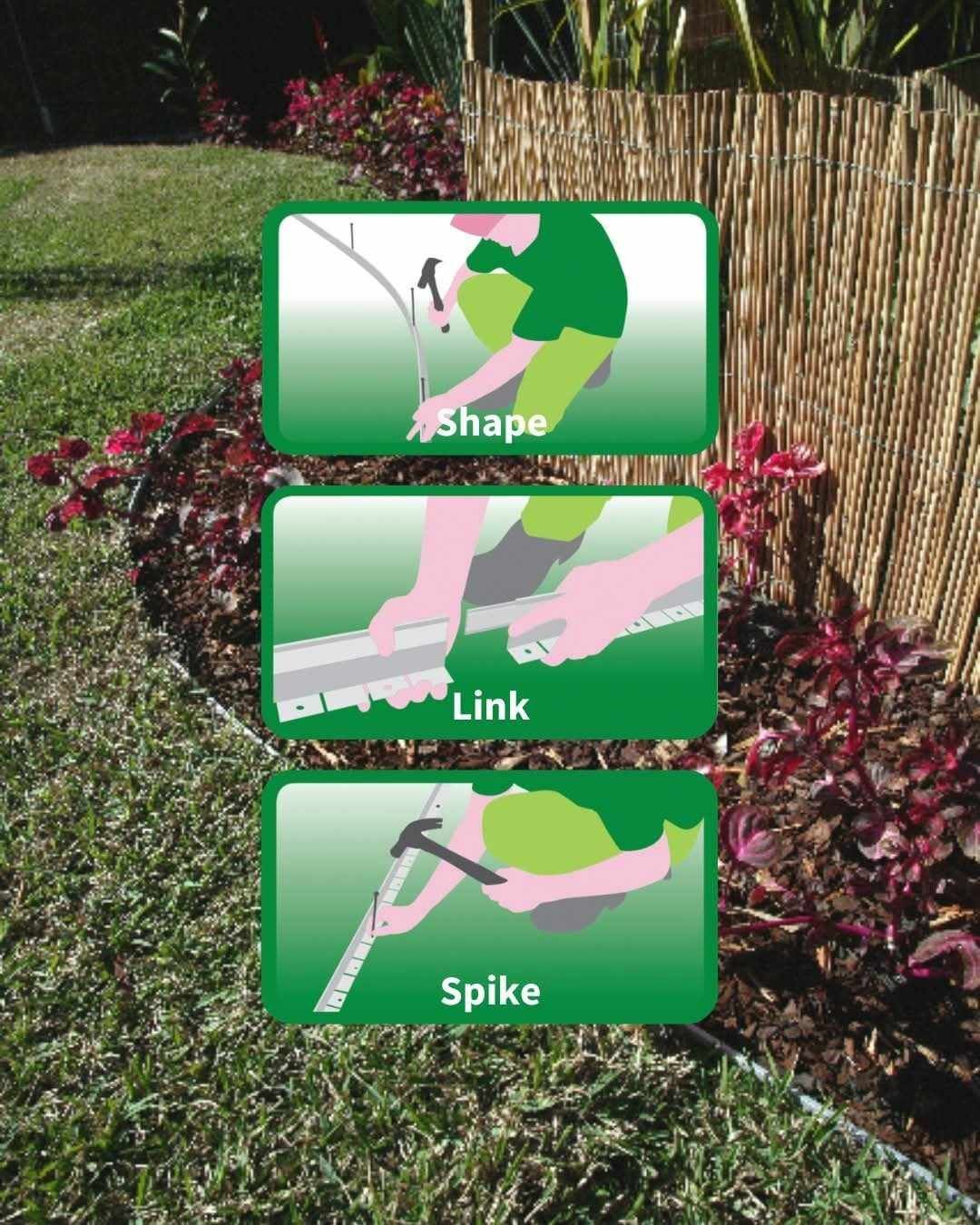 A Grey Flat Metal Plate With a Raised Section in the Middle on a White Background — Caloundra Landscape Supplies in Warana, QLD