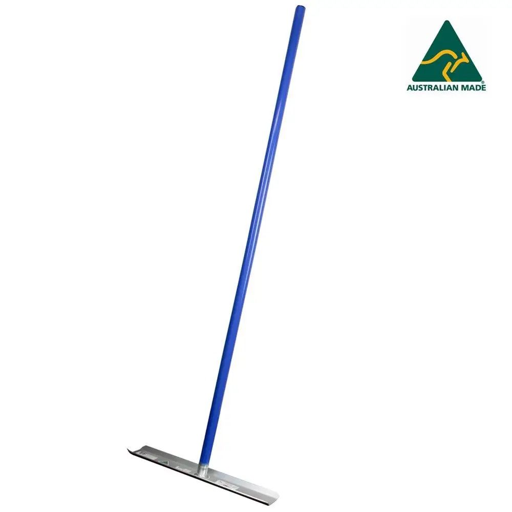 A Blue Mop With an Australian Made Logo on It — Caloundra Landscape Supplies in Beerwah, QLD