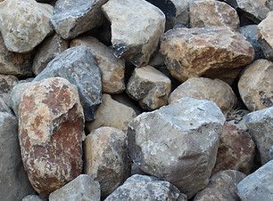 Bush Rock Man-handables — Caloundra Landscape Supplies in Caloundra, QLD