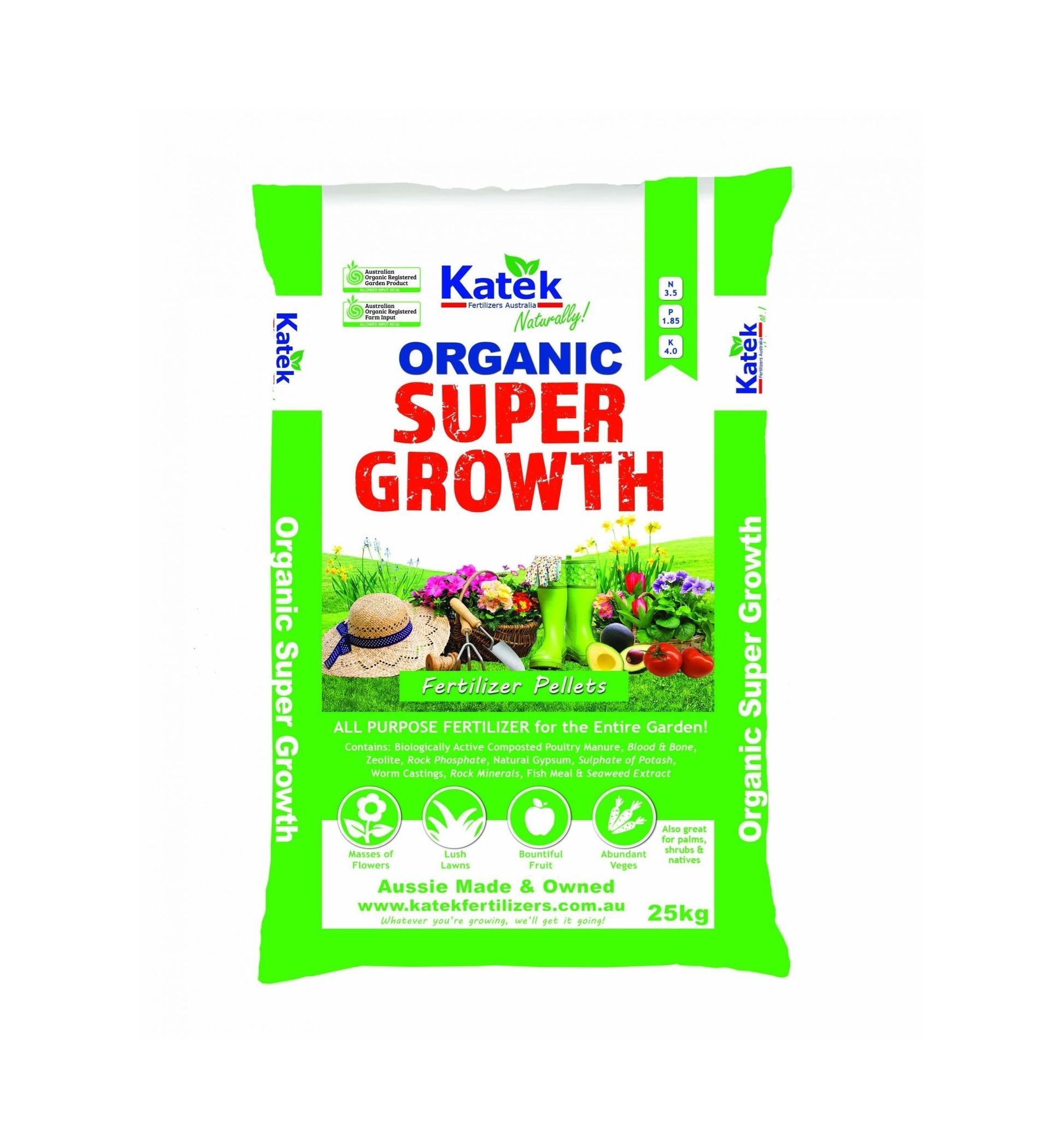 Katek Organic Super Growth — Caloundra Landscape Supplies in Caloundra, QLD