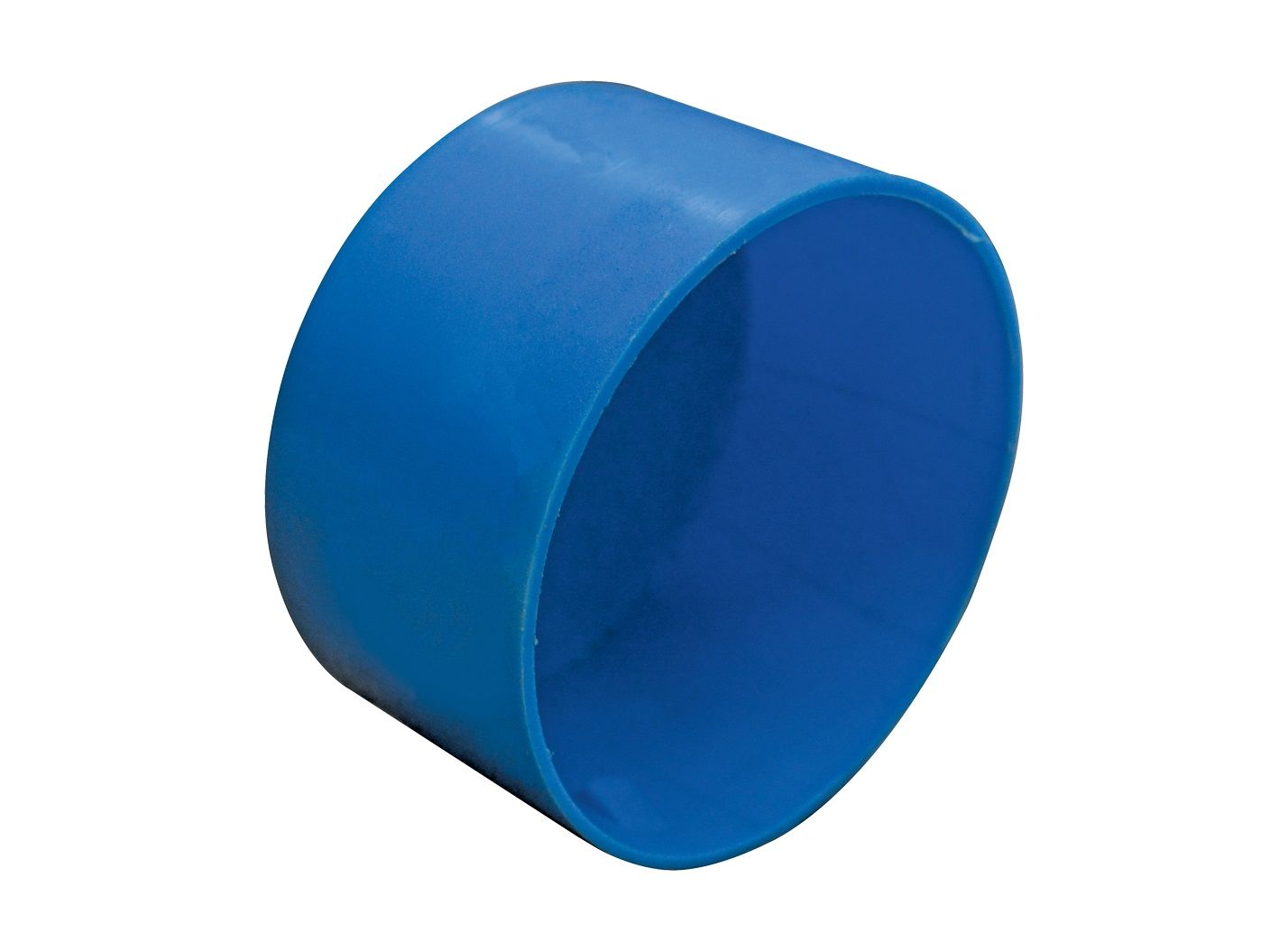 A Blue Plastic Cylinder on a White Background — Caloundra Landscape Supplies in Beerwah, QLD