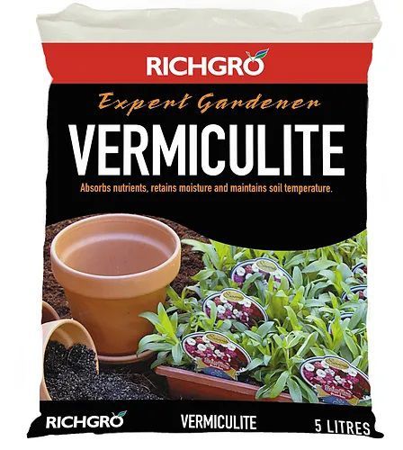 A Bag of Richgro Expert Gardener Vermiculite 5 Litres — Caloundra Landscape Supplies in Warana, QLD