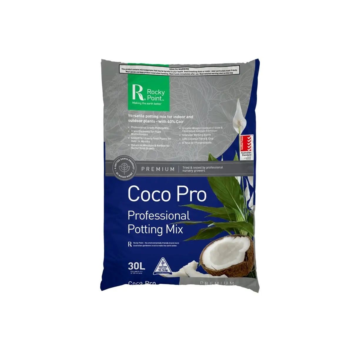 Rocky Point Potting Mix 30L — Caloundra Landscape Supplies in Caloundra, QLD