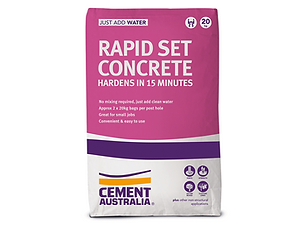 Cement Australia Rapid Set — Caloundra Landscape Supplies in Caloundra, QLD