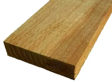 A Close Up of a Piece of Wood on a White Background — Caloundra Landscape Supplies in Caloundra, QLD