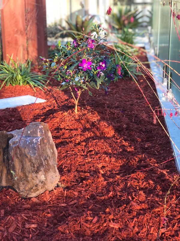 Red Cypress Mulch — Caloundra Landscape Supplies in Caloundra, QLD