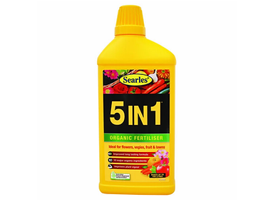 Searles 5 IN 1 Organic Fertiliser — Caloundra Landscape Supplies in Caloundra, QLD