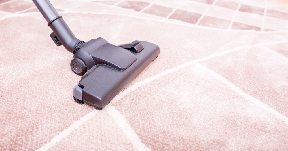 Blue Upholstered Chair With White Polka Dots; Brown Base — NQW Services In Mission Beach