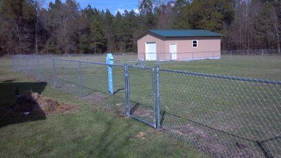 Chain Link Fence With Gate — Wilmington,  NC — J & J Fence