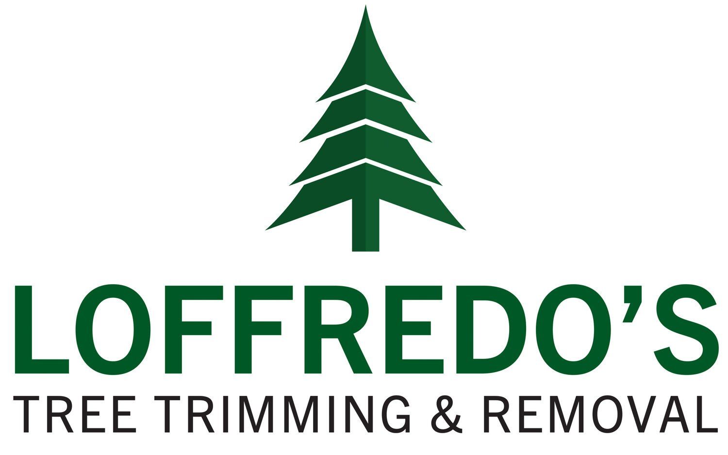Loffredo's tree trimming and removal logo