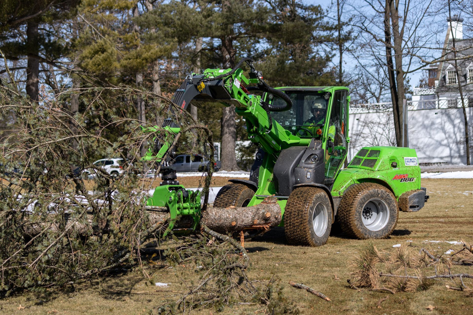 Golf course stump removal in Maryland
