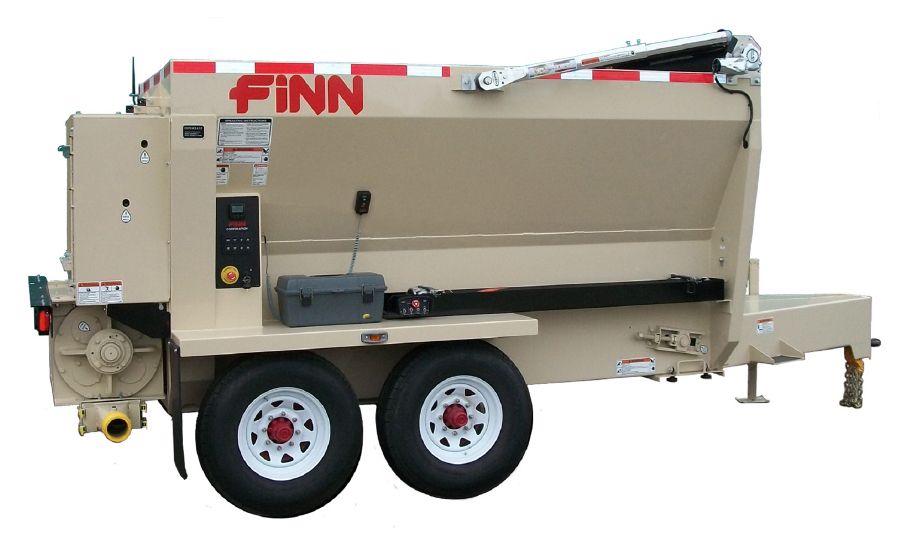 The BB5 Finn Bark Blower is the top choice for small to midsize landscape companies, delivering unmatched durability and efficient mulch application, reducing the need for labor-intensive work.