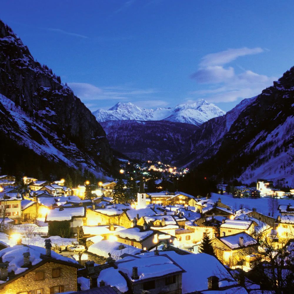 Courmayeur in inverno
