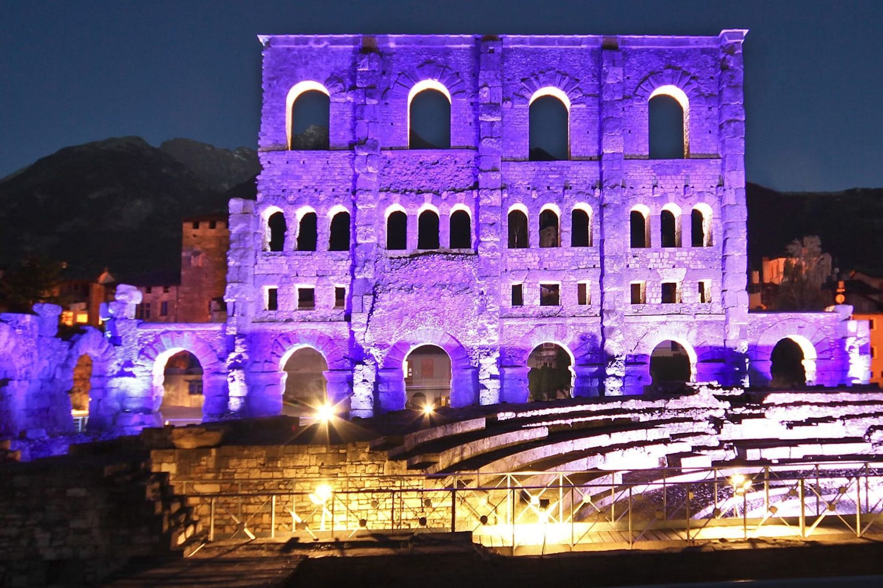 anfiteatro romano ad Aosta