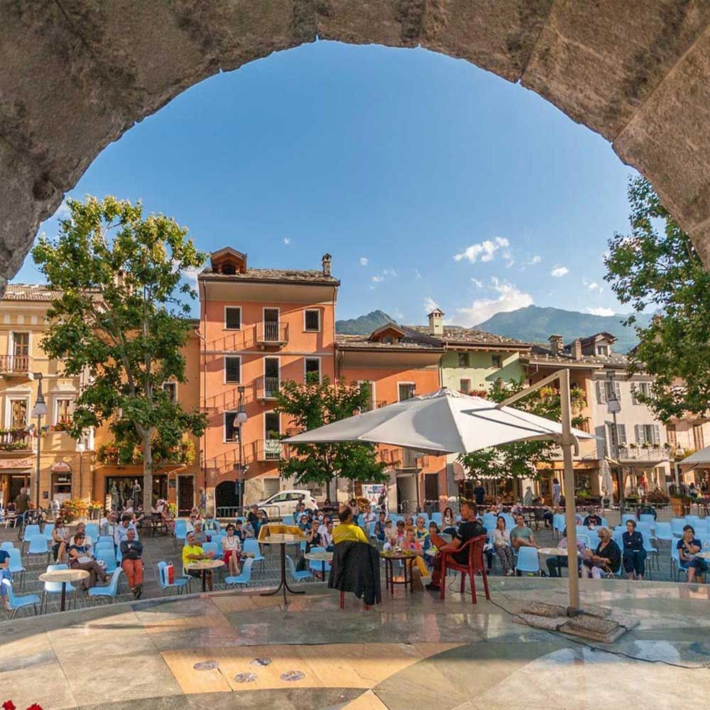 Il centro di Saint Vincent