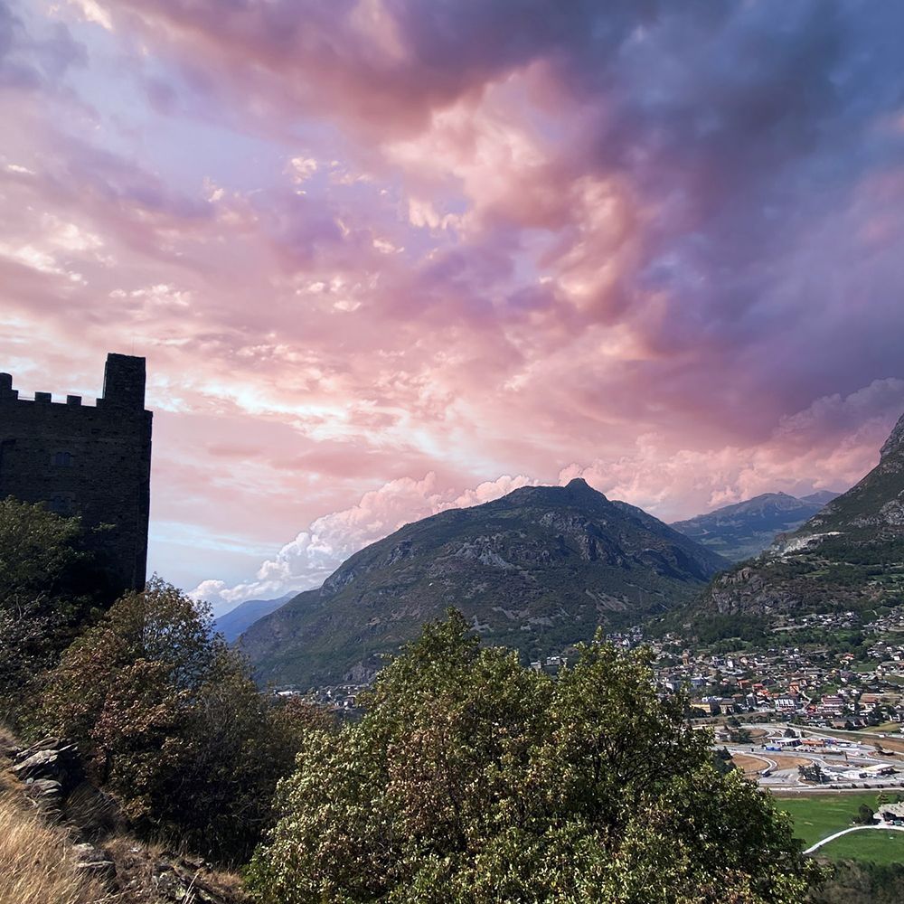Panorama di Saint-Vincent