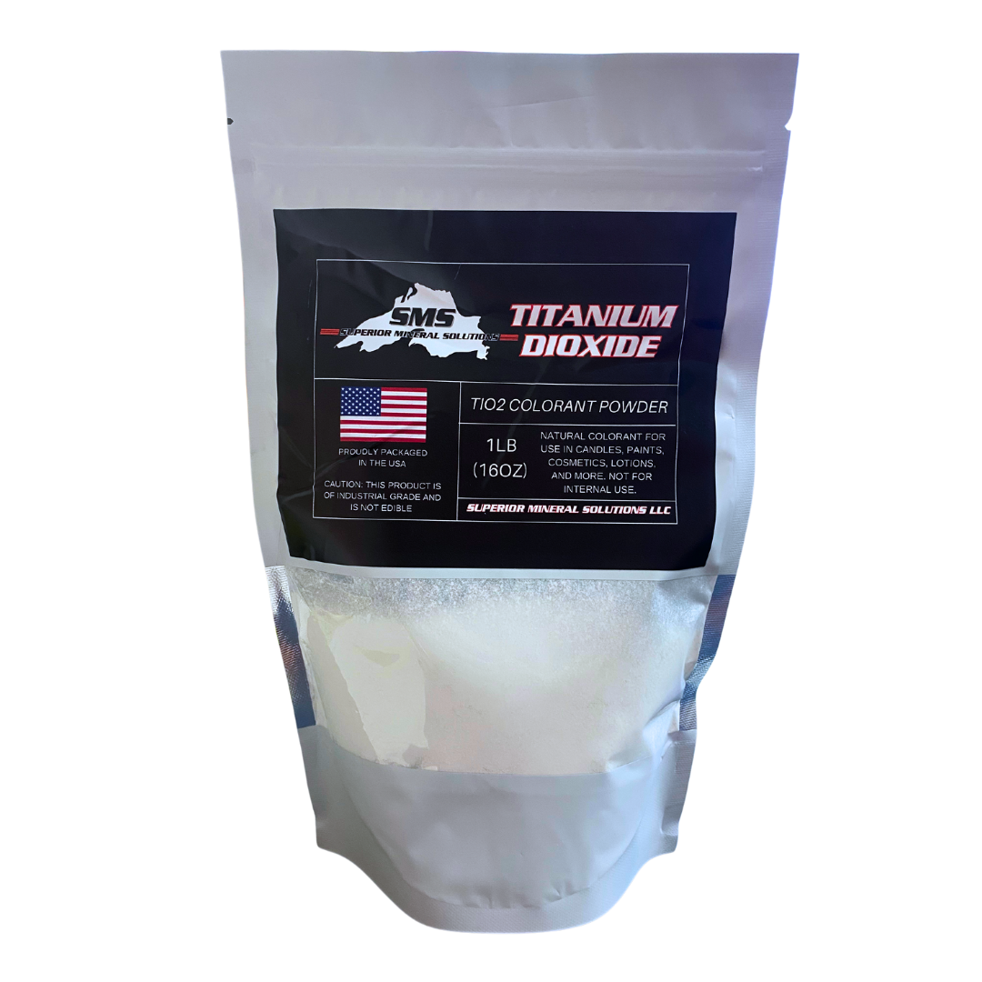 A bag of titanium dioxide is made in the usa