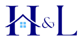 The letter h is shaped like a house with a blue window.