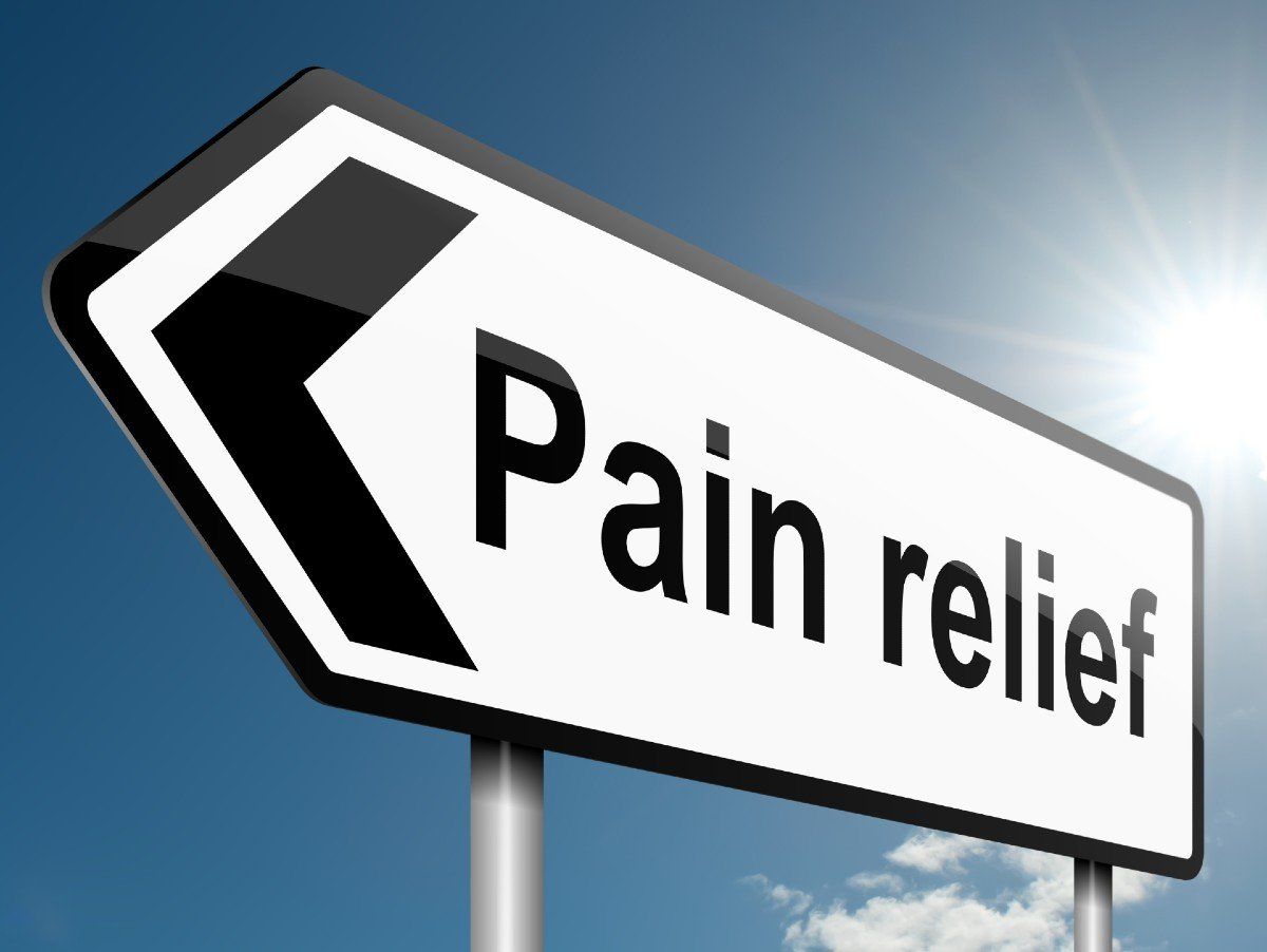 pain relief sign