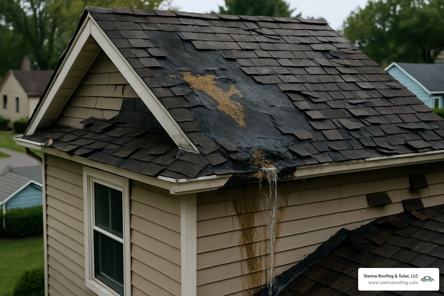 leaking roof - cost of fixing leaking roof