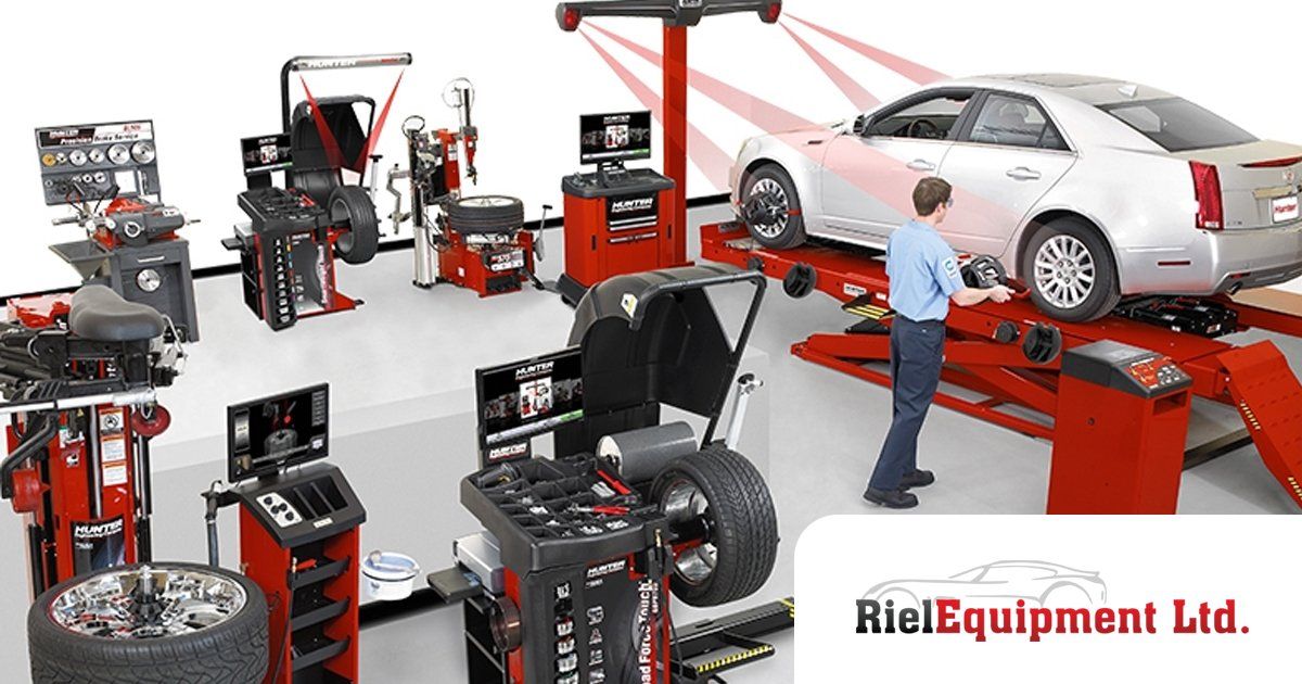 Tire store shop equipment