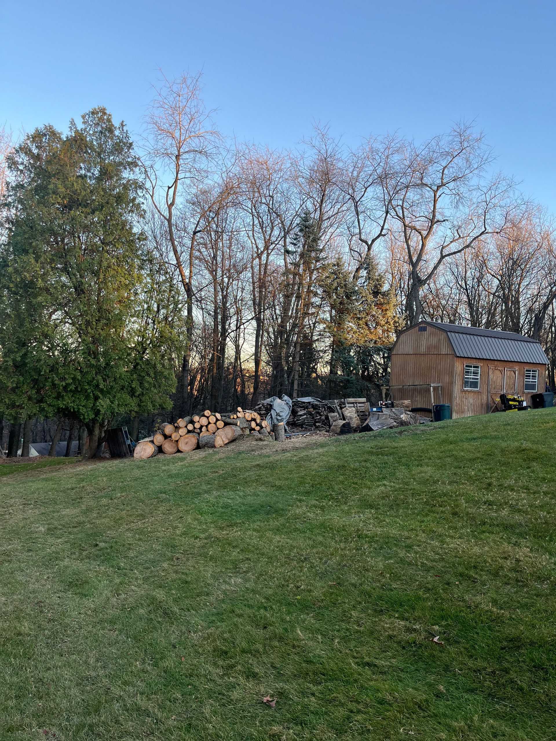 Landscaping mulch service