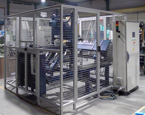 Machinebouw in aluminiumprofielen