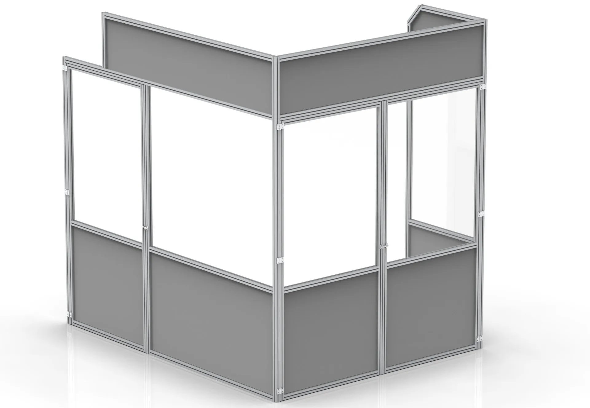 Omkasting bureelruimte