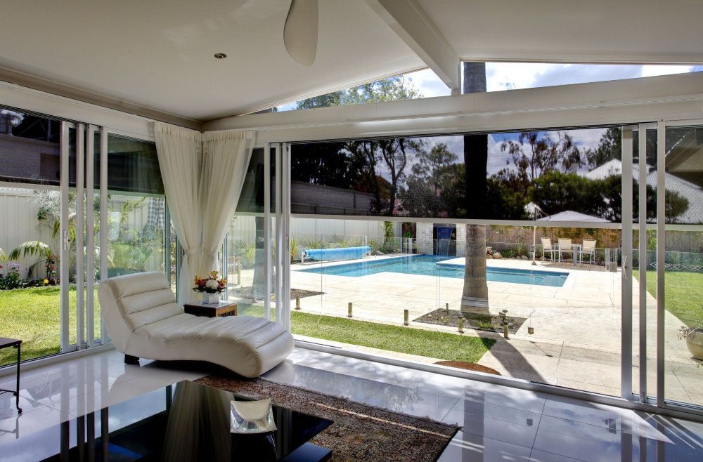 Red Luxury Satin Curtain — Instyle Curtains & Blinds in Bungalow, QLD