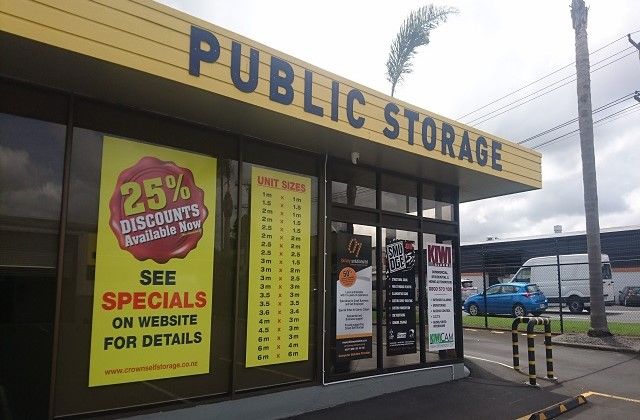 Front of store - Onehunga, Auckland | Crown Self Storage