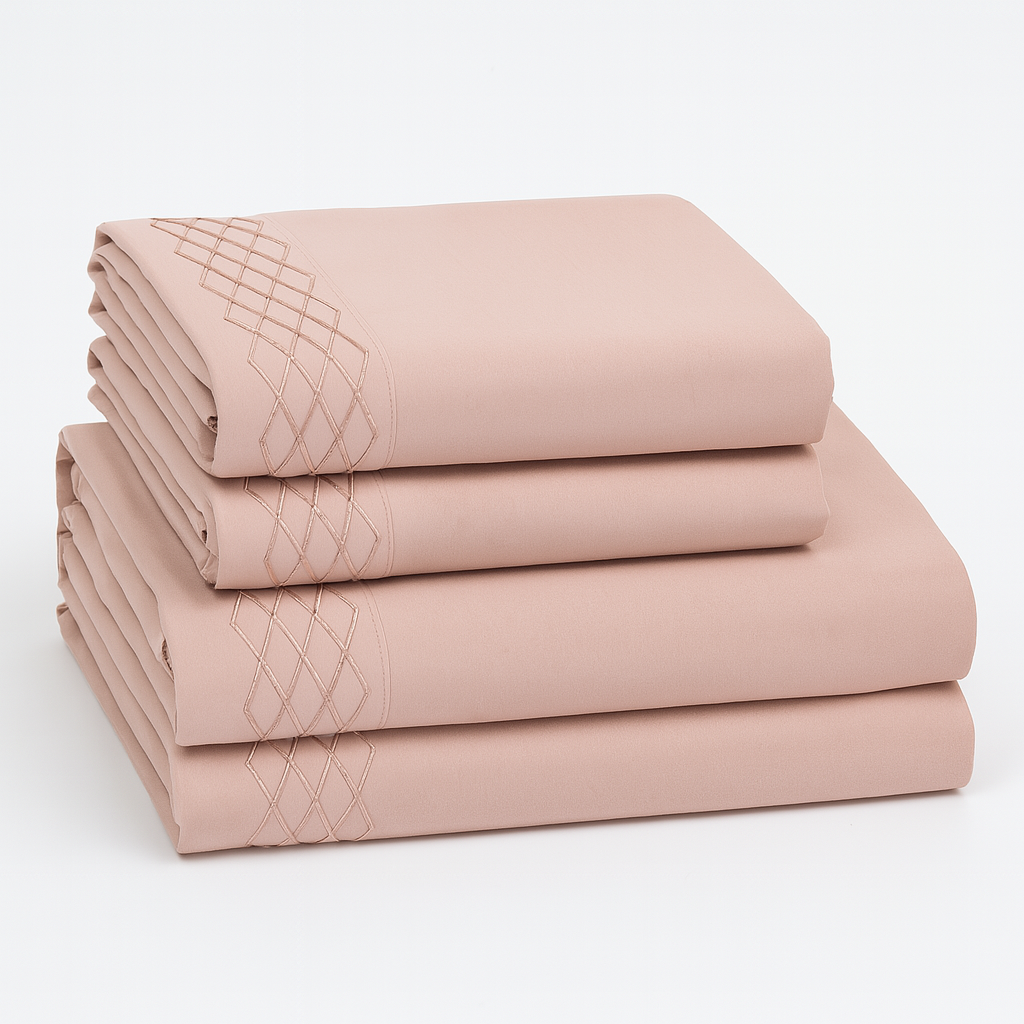 Jogo de Cama Flora Bordado