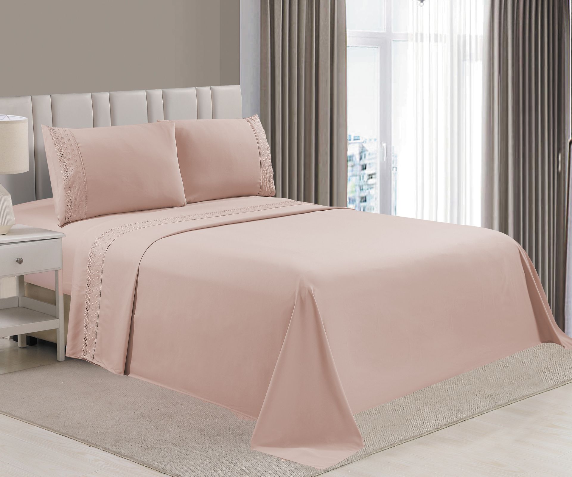 Jogo de Cama Rendado