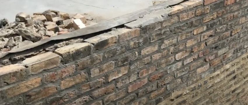 parapet wall teardown and rebuild in chicago