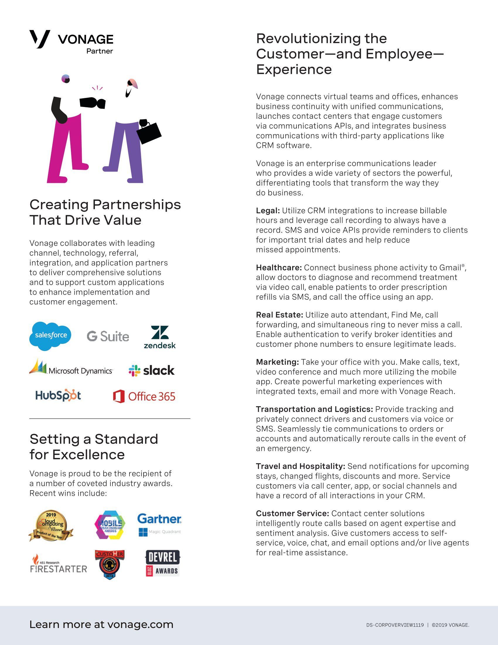 A resume with a picture of two people standing next to each other.