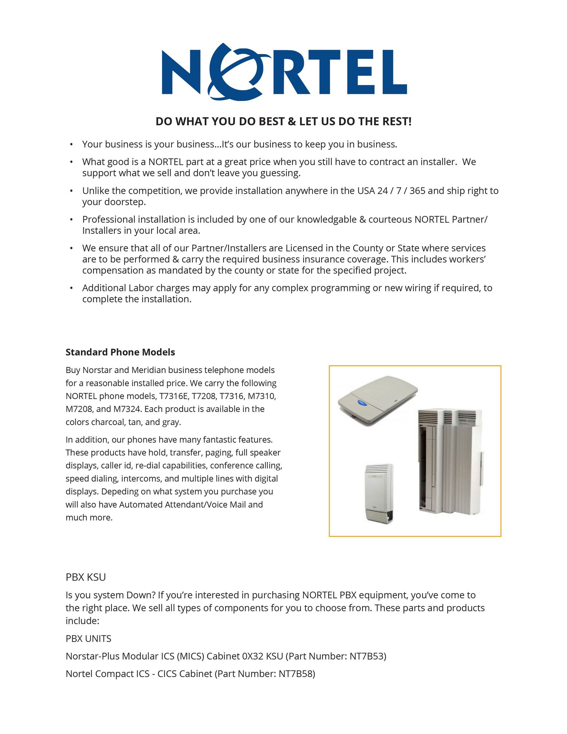 Nortel brochure