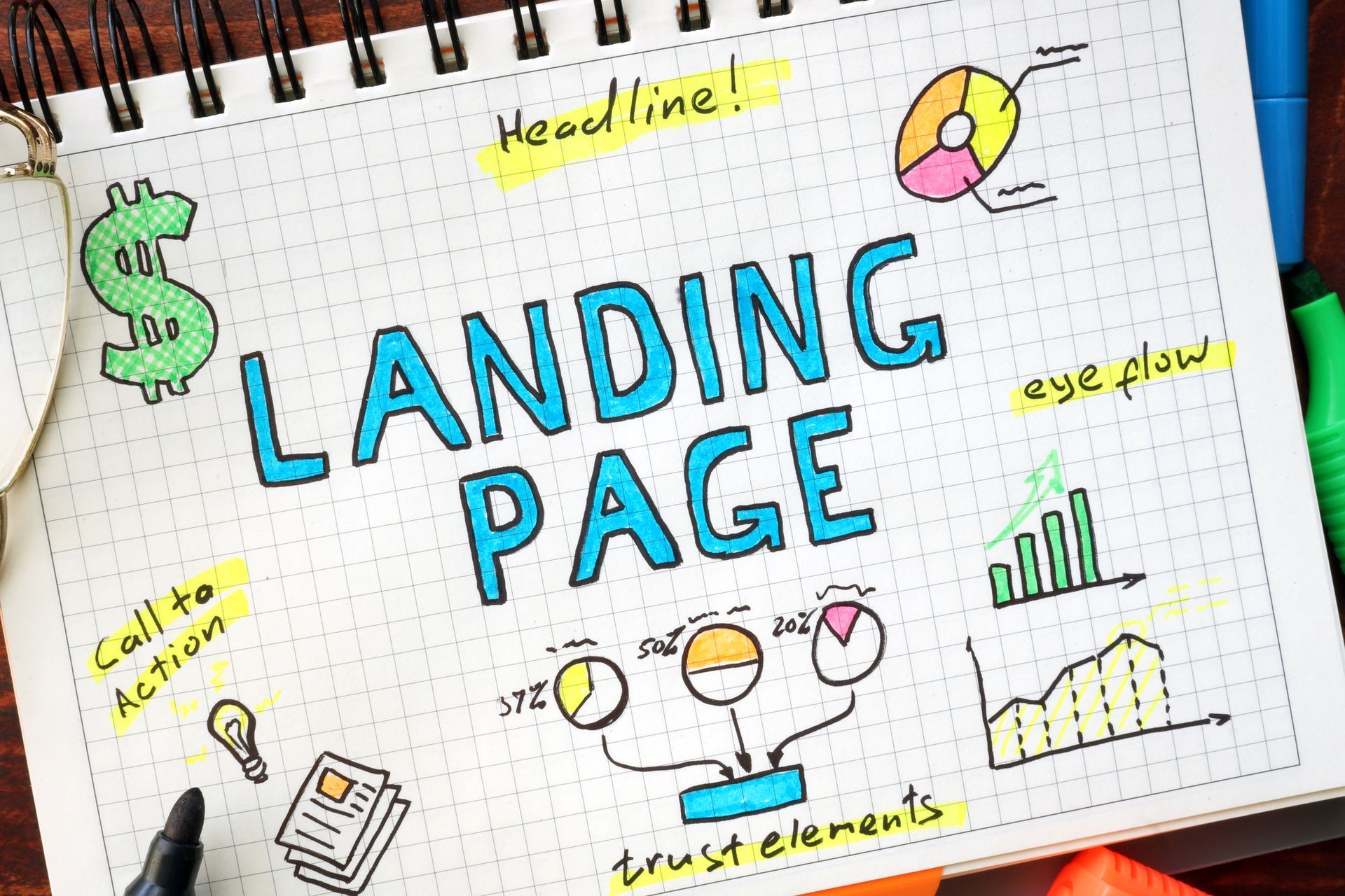 landing page planning