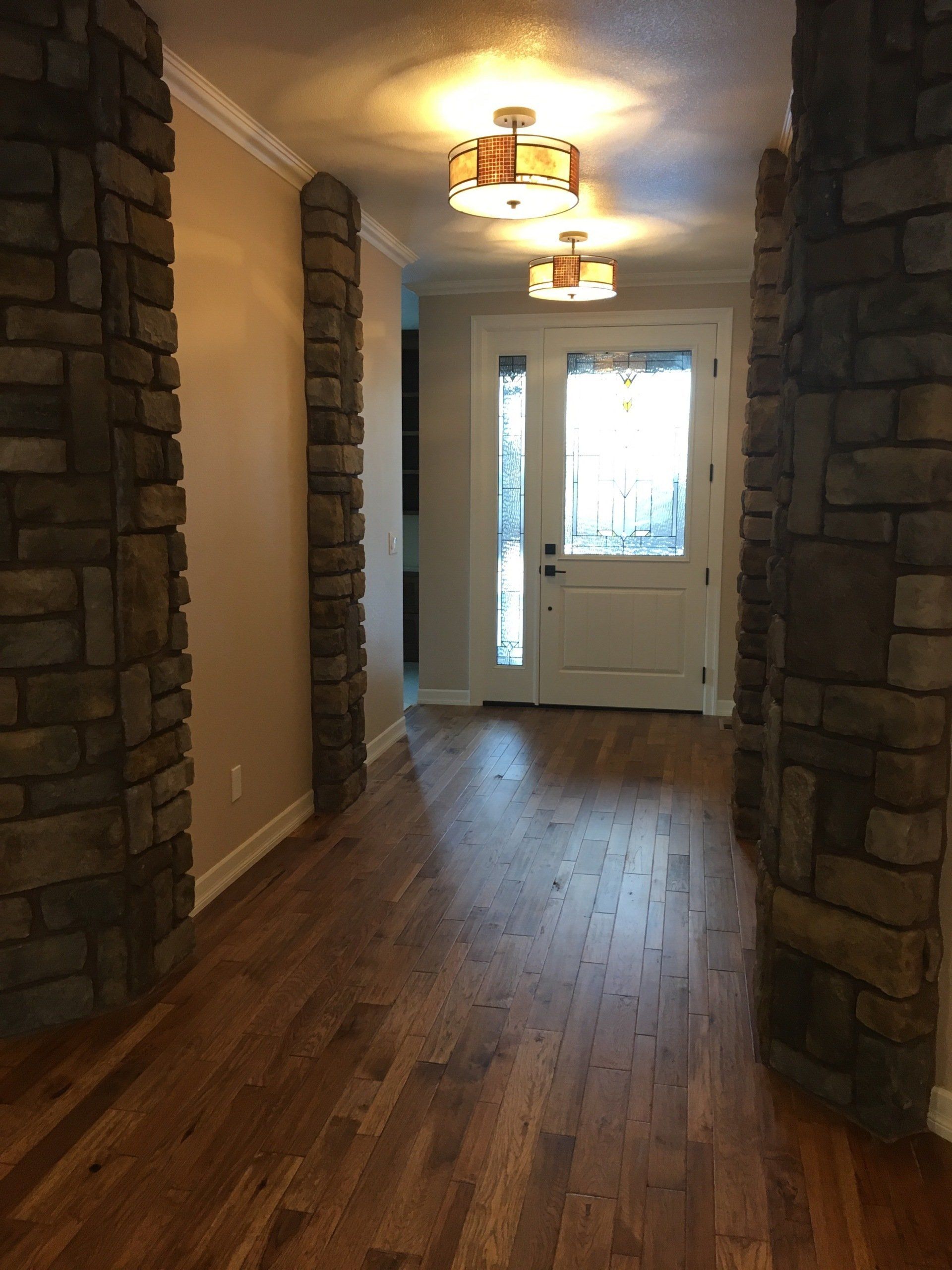 Hallway With Brick Wall Design — Klamath Falls, OR — Rosser Construction Co