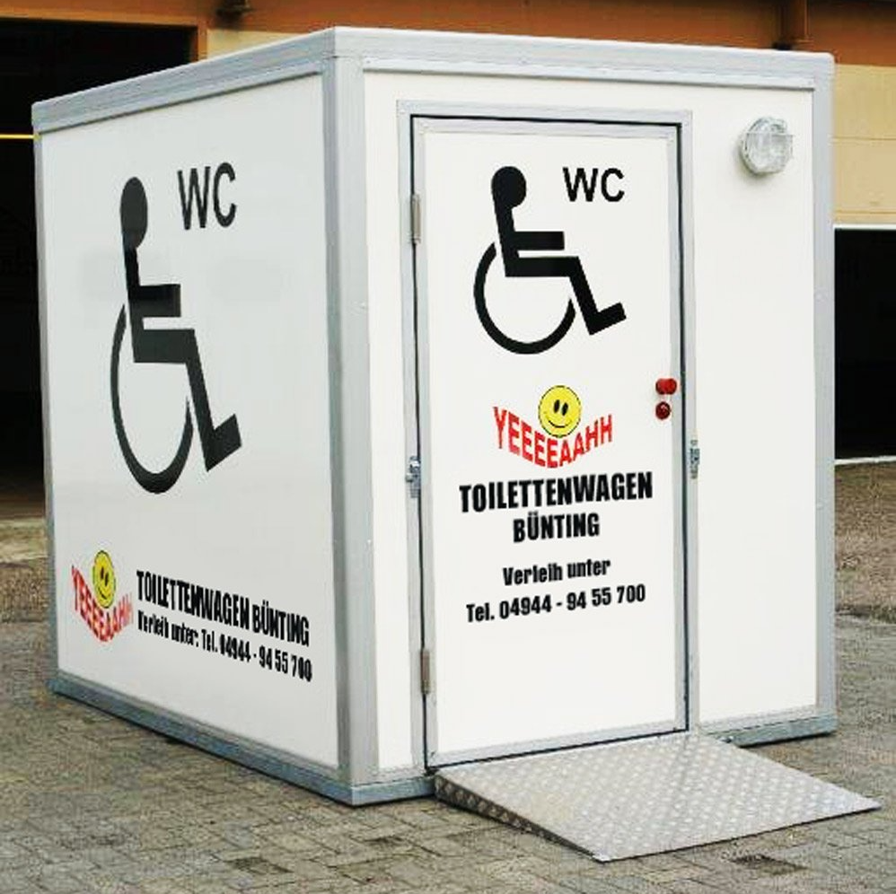 1er Toilettenwagen - Barrierefrei