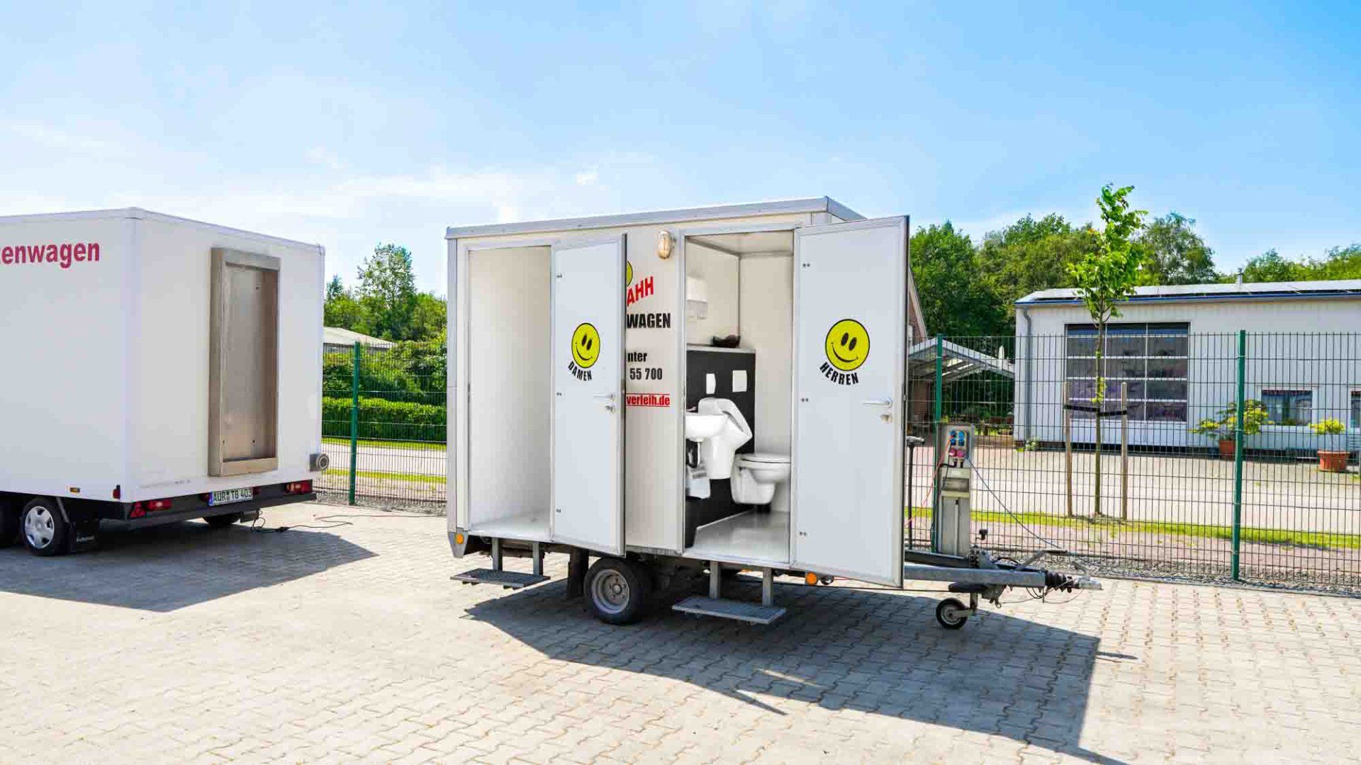 2er Toilettenwagen - Detail