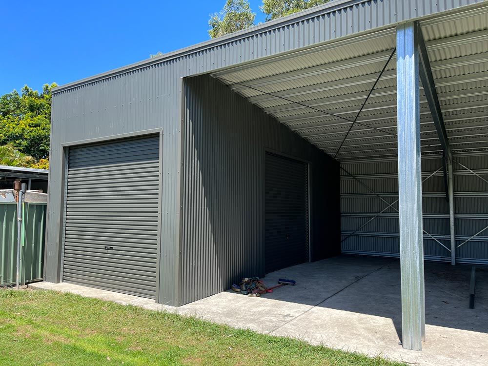Carport Shed Garage — Urbon Sheds in Kyogle, NSW