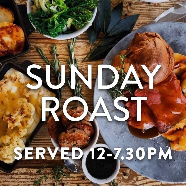 Sunday roast graphic