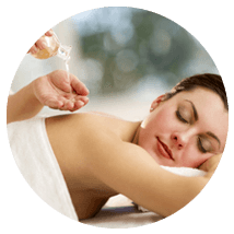Healing oil massages