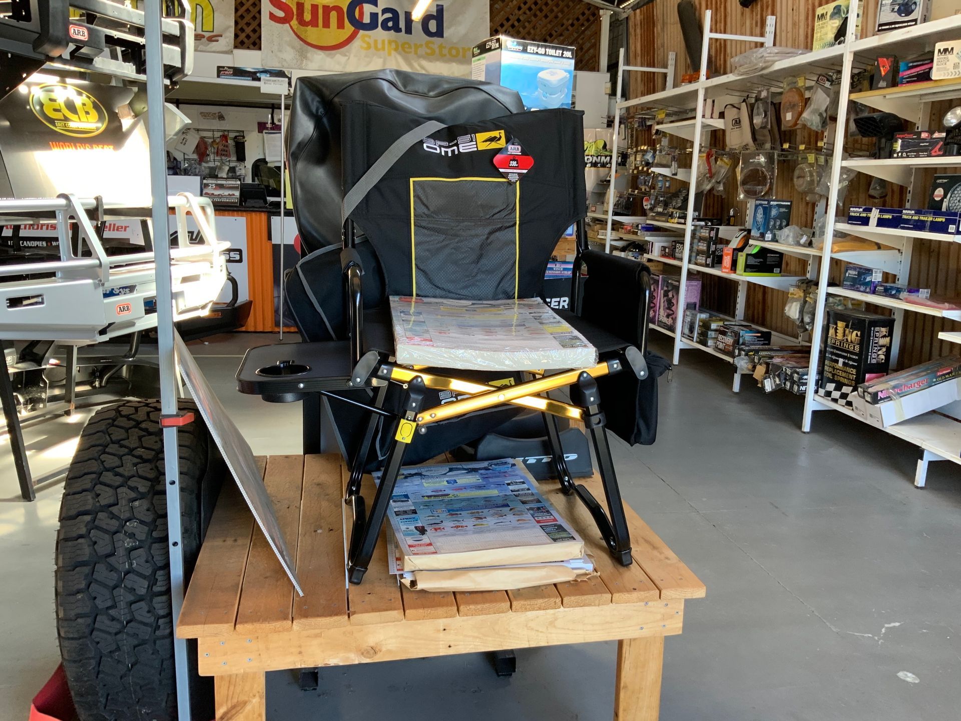 Camping Chair — Stay on Track 4X4 Accessories in Gladstone Central, QLD