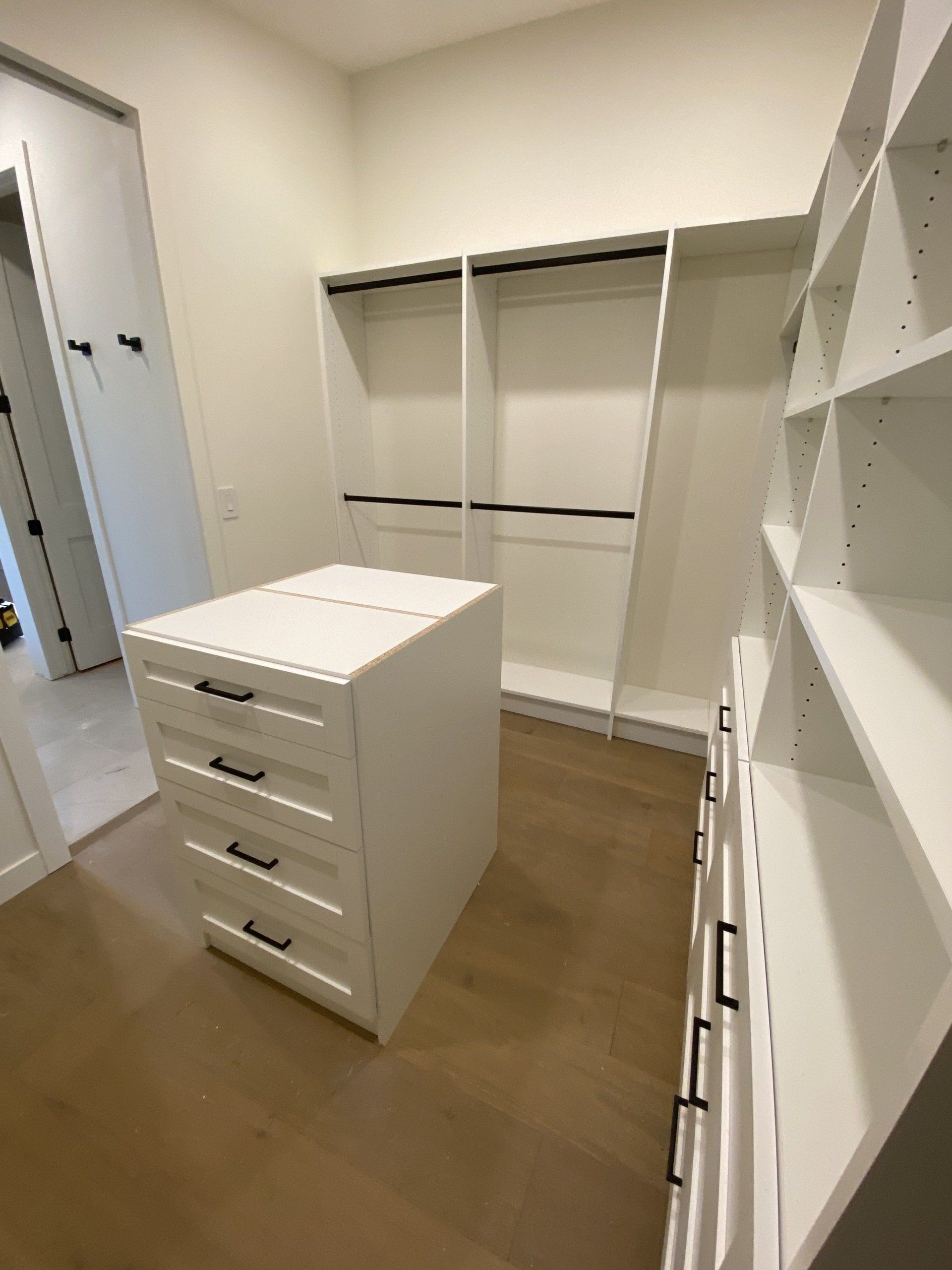 Walk-In Custom Closet System