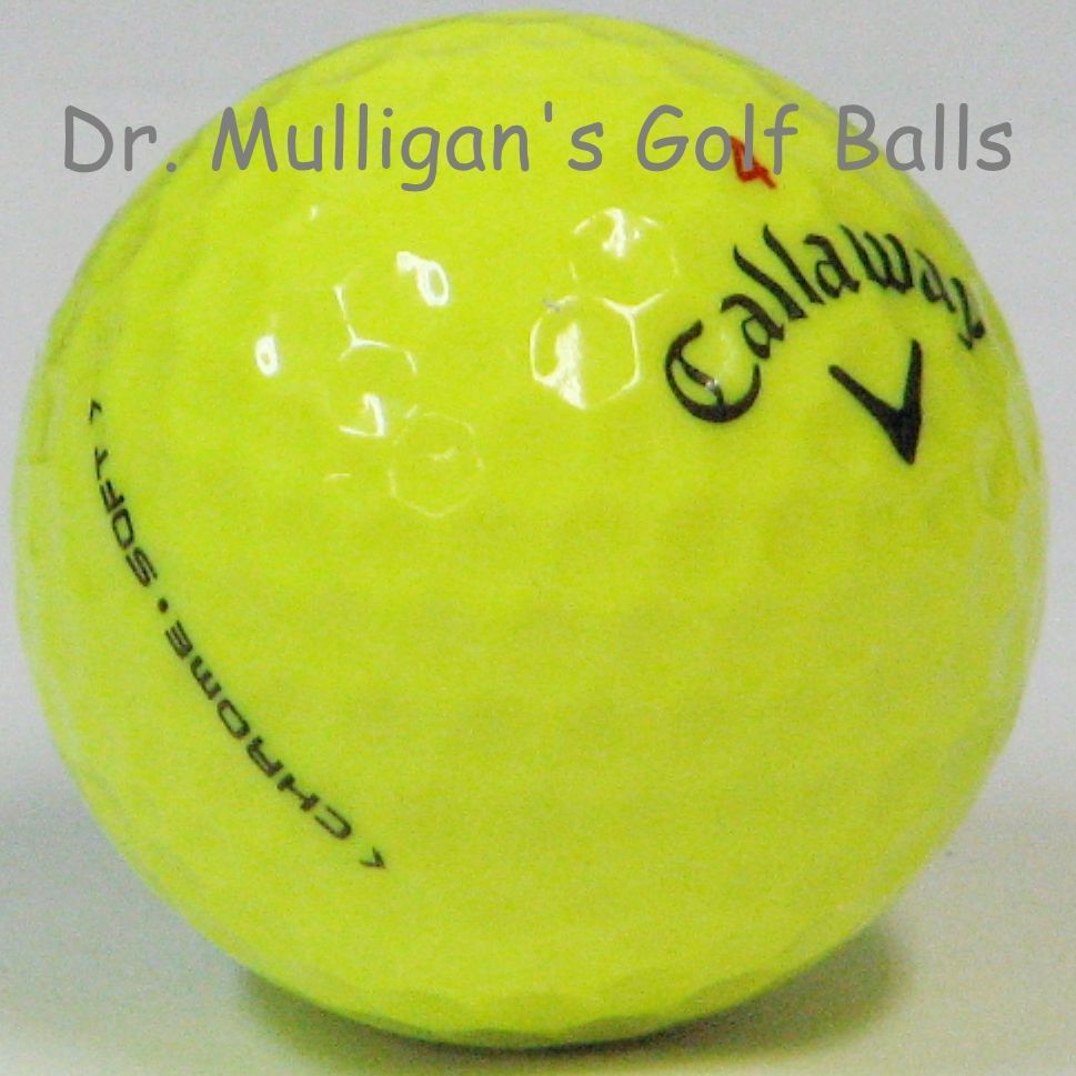 Callaway Chrome Soft Yellow