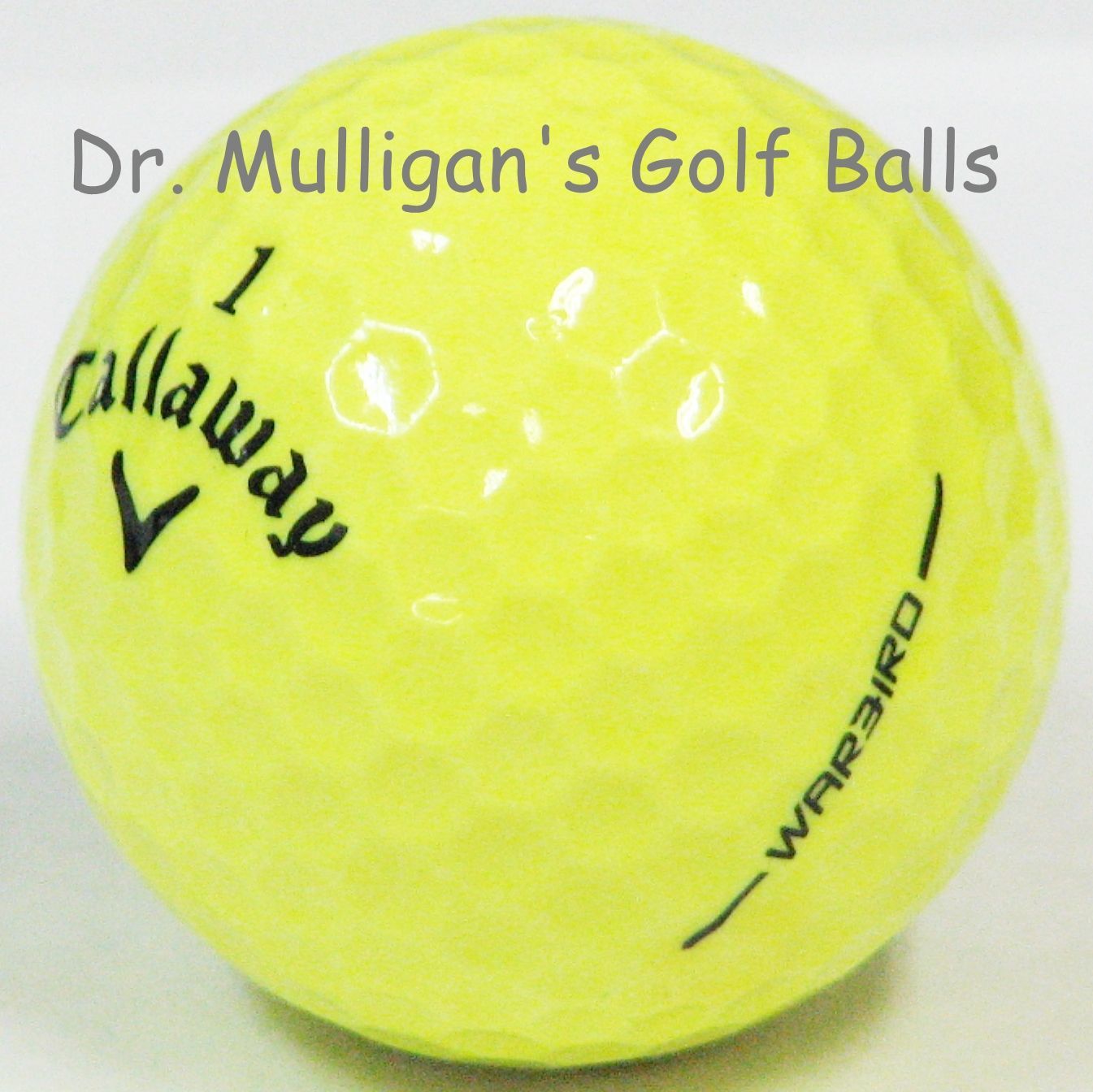 Callaway Warbird Yellow