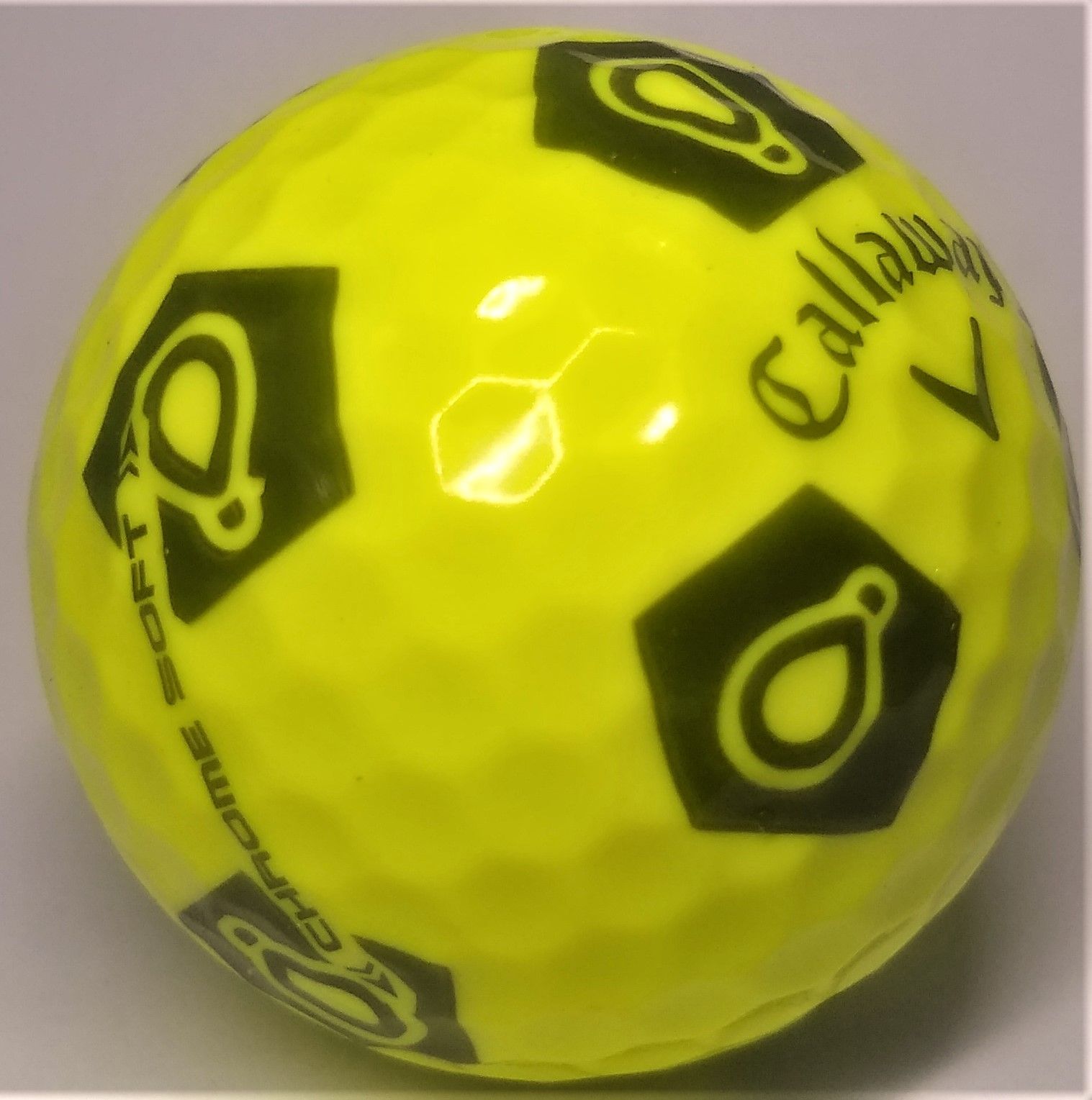 Callaway Chrome Soft TruVis Play Yellow
